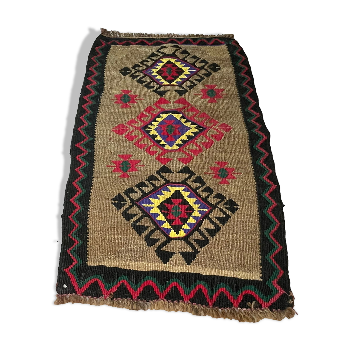 Turkish mini kilim, 90 x 52 cm