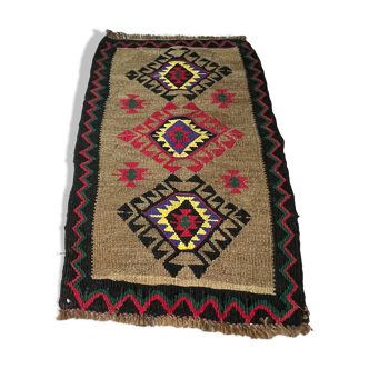 Tapis kilim turc, 90 x 52 cm