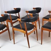 6 chaises scandinave en teck d'Andersen 1960
