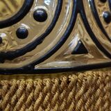 Golden bronze lamp and brass