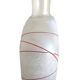 Frosted blown glass vases - (Galaxy Red model) by Bertil Vallien, Sweden 1986