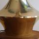 Large brass lamp, 1960s, mid-century style.