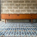 Vintage Scandinavian teak sideboard, 1960.