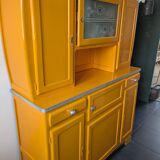 50s orange sideboard