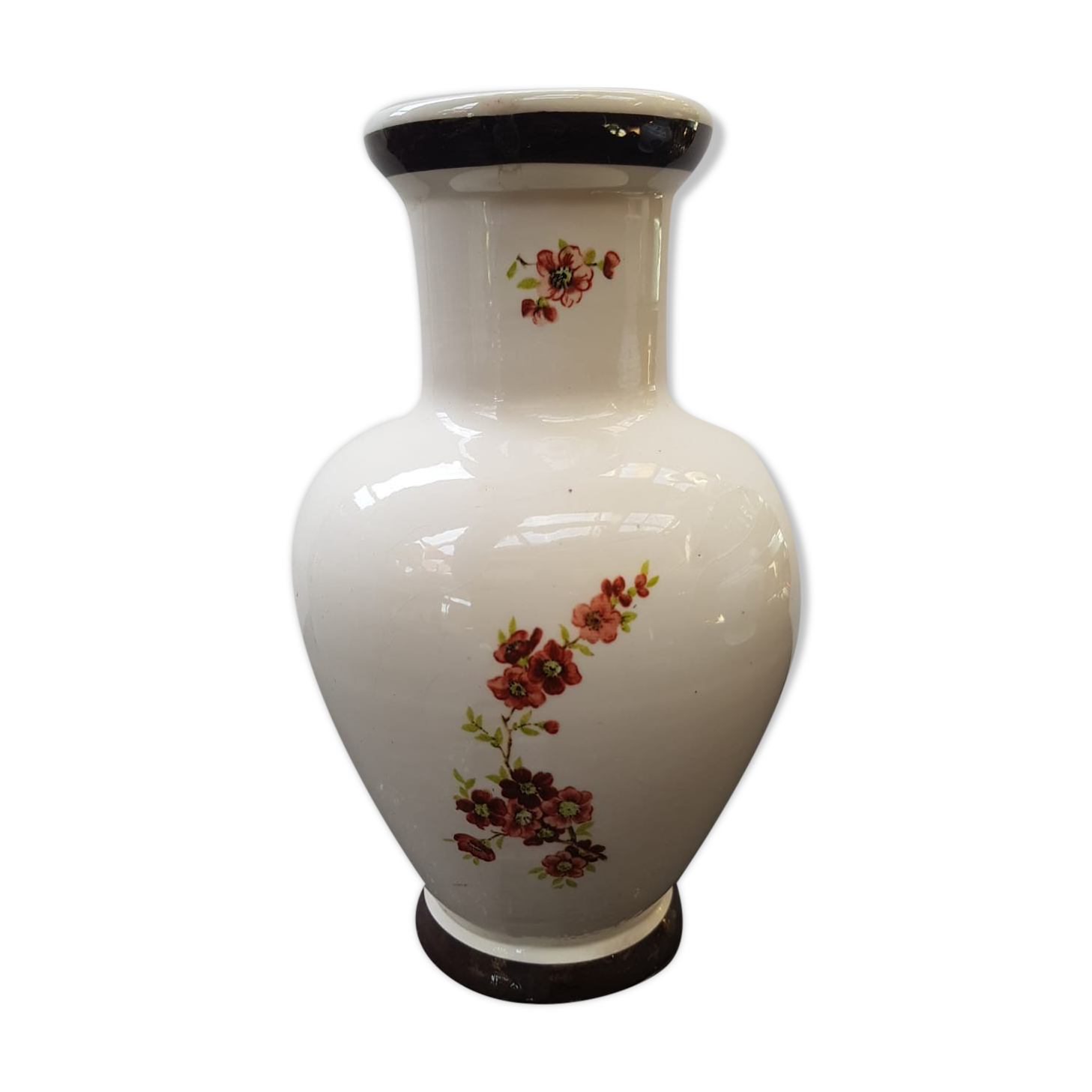 Ancient asian vase ceramic