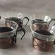 Vintage tea service, Mainz Jenaer Glass