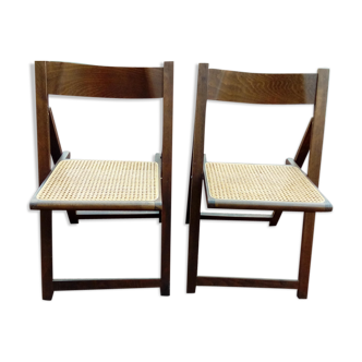 Folding chairs old cannees