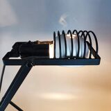 1970s Gorgeous Black Table Lamp "Sintesi" by Ernesto Gismondi for Artemide. Made in Italy