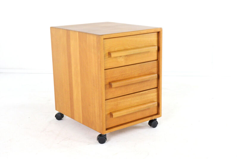 Danish chest of drawers - on wheels - mid century modern design