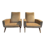Pair of armchairs 1950/1960