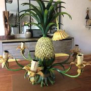 Vintage 1950s pineapple chandelier by Maison Charles.