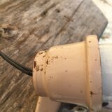 Pink metal clip lamp