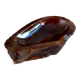 Vintage brutalist onyx ashtray