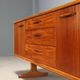 Vintage teak enfilade, UK, 1960s