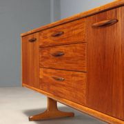Vintage teak enfilade, UK, 1960s