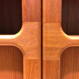 Teak wall system by Niels Bach for Dyrlund, 1970