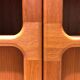 Teak wall system by Niels Bach for Dyrlund, 1970