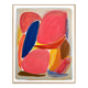Abstract painting on canvas