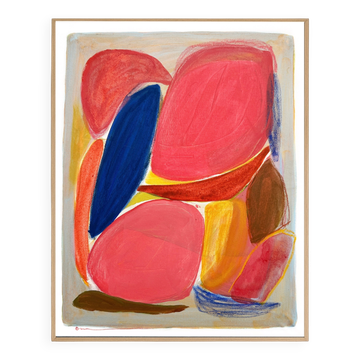 Peinture abstraite sur toile