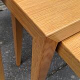 Scandinavian coffee table - set of 3 Danish nesting tables by Severin Hansen