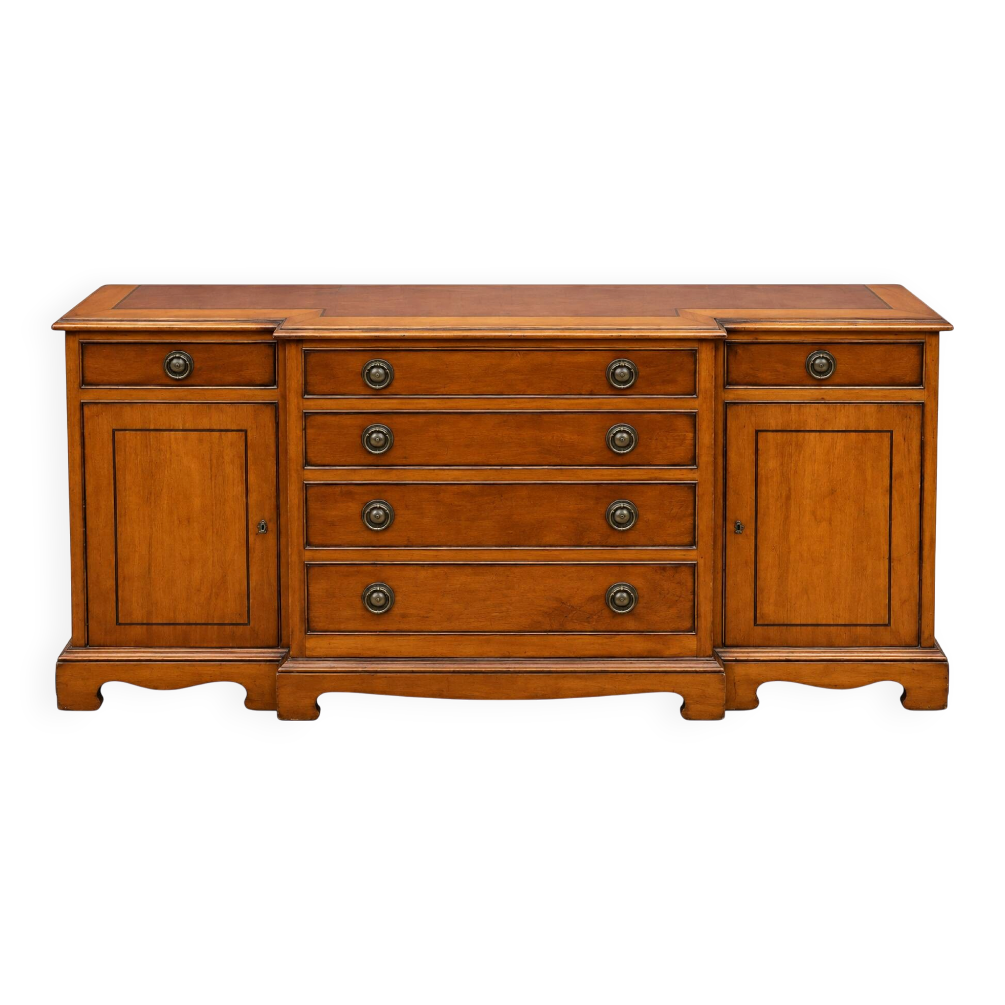 Buffet-style server enfilade English Empire