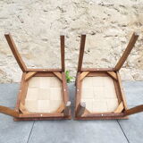 2 art deco style chairs
