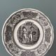 Box of 6 dessert plates in Gien earthenware, "the language of flowers"