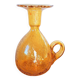 Riom bubble blown glass candle holder, 1960