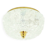 Mid-Century Diamond Glass Ceiling Light or Wall Light by H. Tynell, 1960s