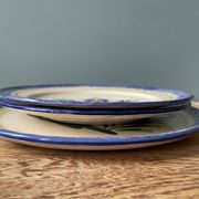 Set of 3 old plates MBFA Pornic, peninsula of Rhuys