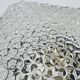 Square Ceiling Light RZB Bamberg Cut Glass Stars