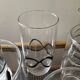 Series of 6 vintage Murano glasses including glass paste
