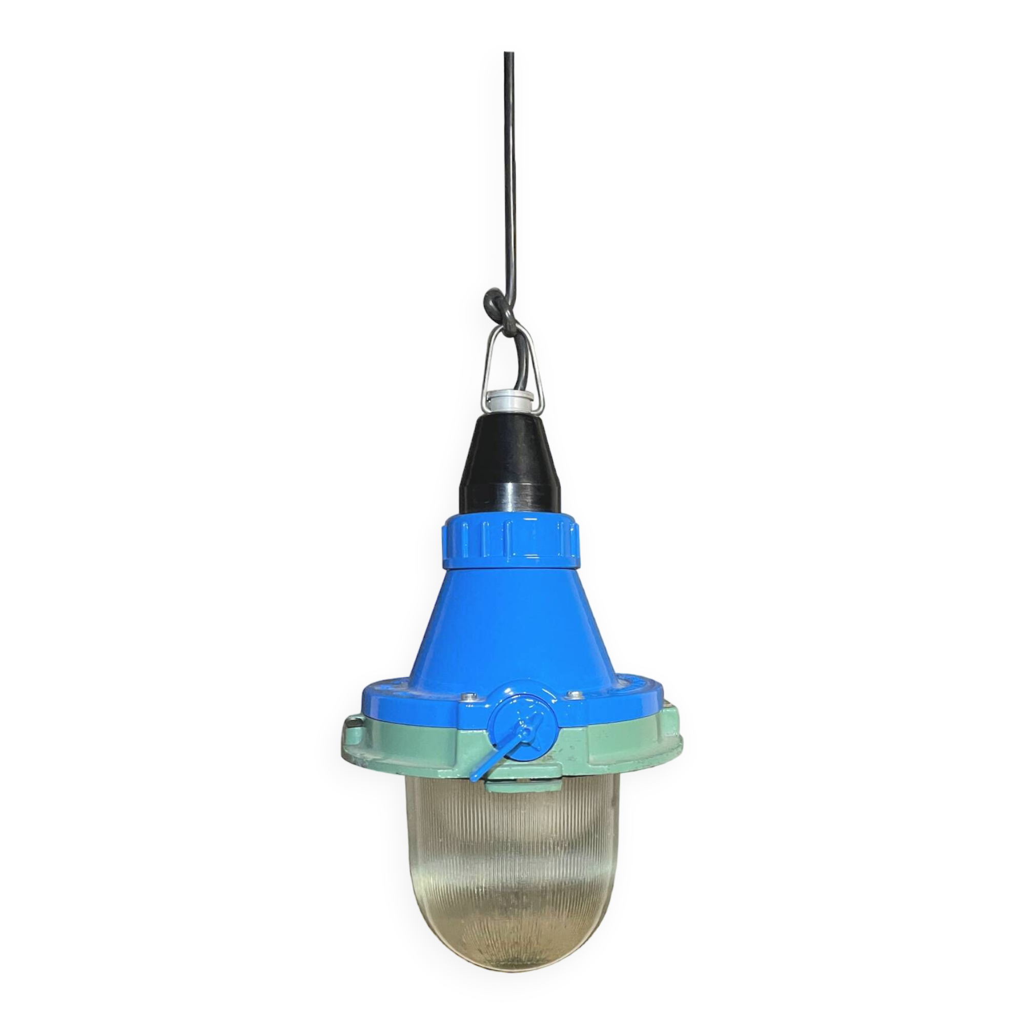 Industrial hanging lamp, 1974.