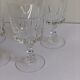 Crystal wine glasses
