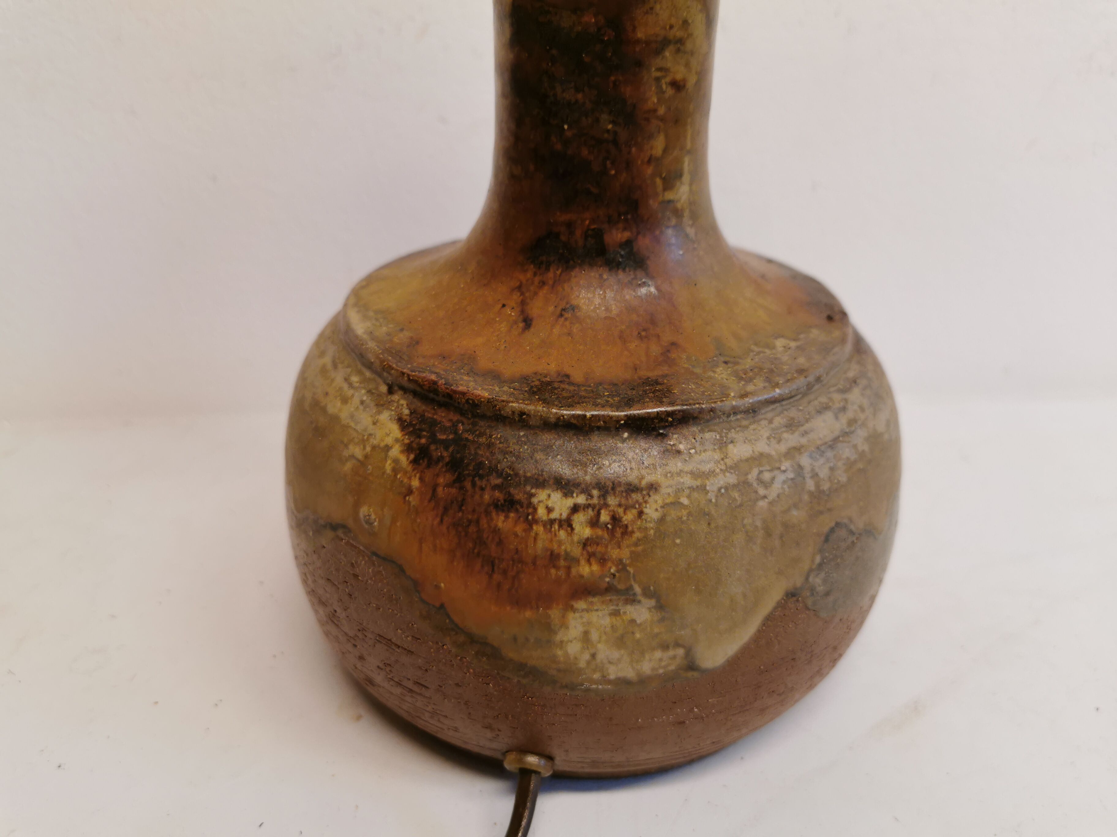 Ceramic table lamp from Danish Axella, 1960