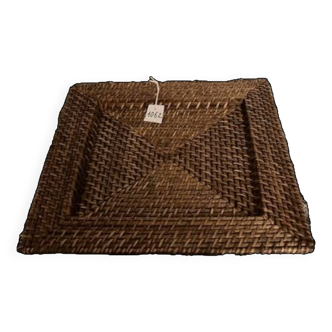 WICKER TRAY