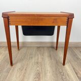 Scandinavian teak sewing table