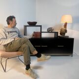 Meuble buffet asymétrique des années 1990