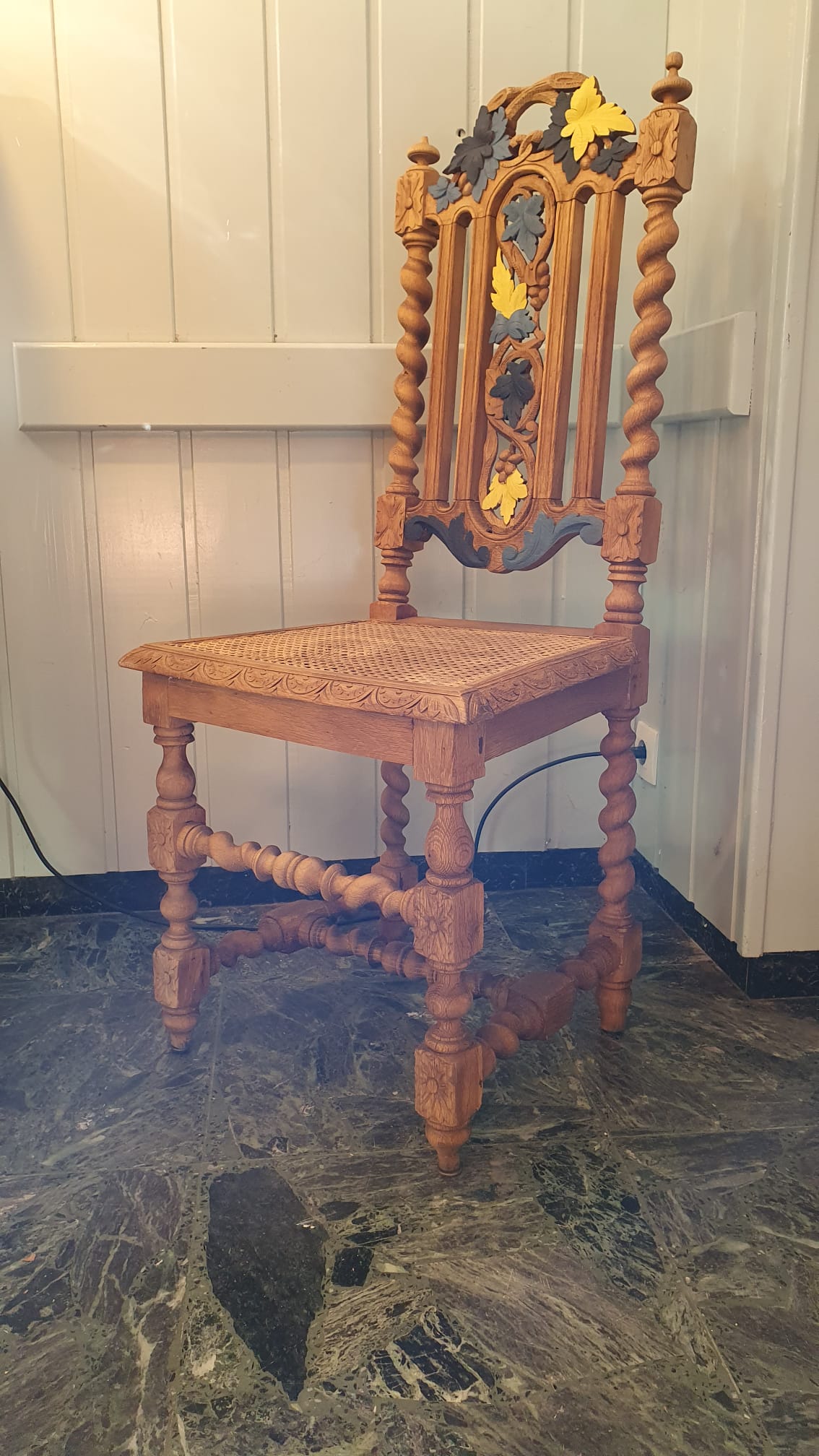 Custom Henry II chair