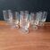 6 cavalier glasses 11 cl Luminarc model "Sweden" transparent vintage France