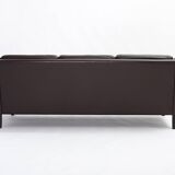 Canapé vintage en cuir, danemark