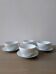 4 tasses à thé