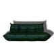 Three-seater leather sofa togo – Ligne Roset - circa 1990