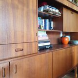 Scandinavian teak row 60s