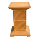 French split bamboo pedestal / plinth, 1970s