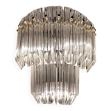 Applique cristal France, années 1950.