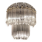Applique cristal France, années 1950.