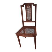 6 chaise cannelé essence poirier Louis 16