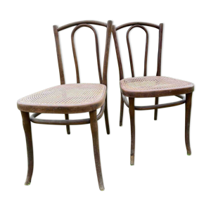 Paire de chaises bistrot Thonet,