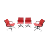 Set of 4 Luxy Nulite armchairs